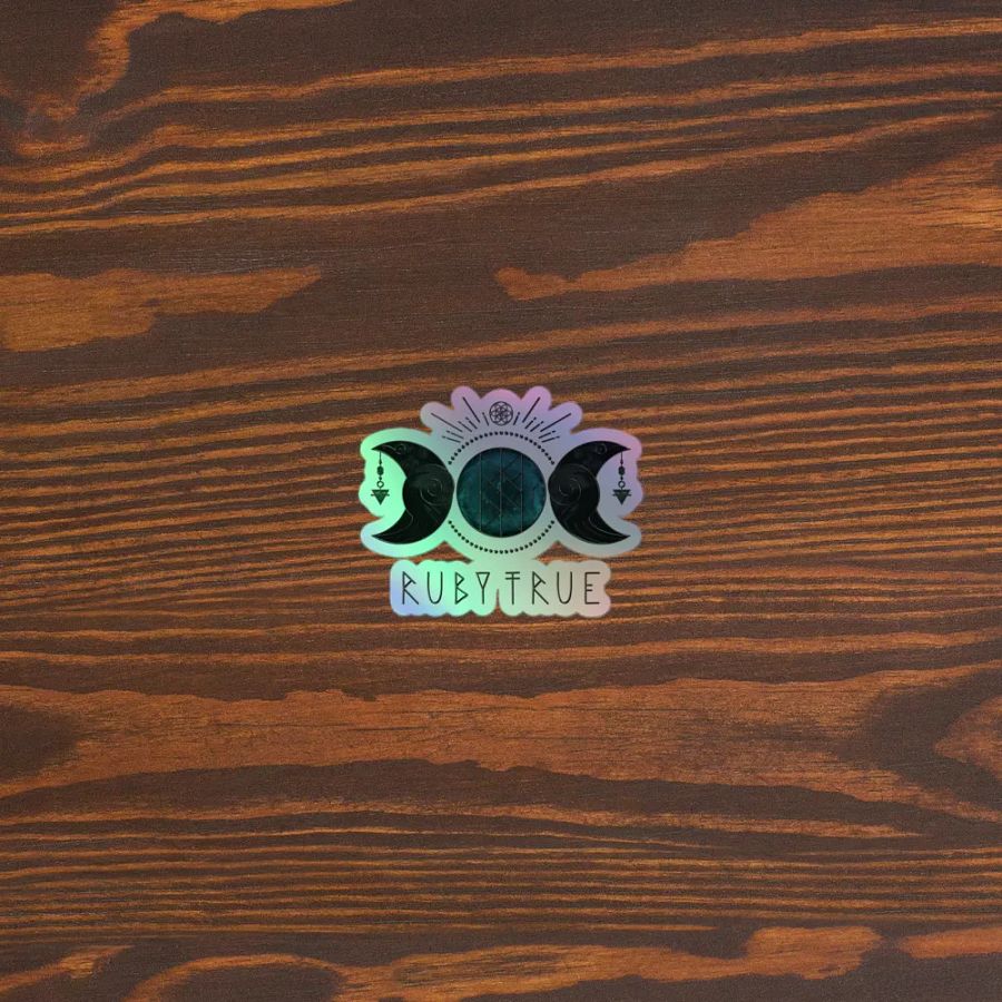 Ruby True Rune Holo Sticker product image (5)