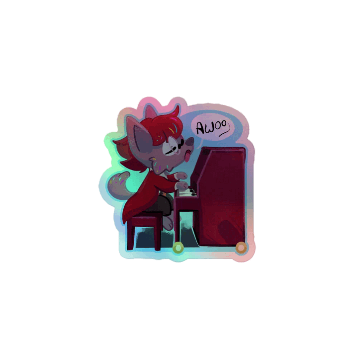 Holographic Andre Sticker product image (1)