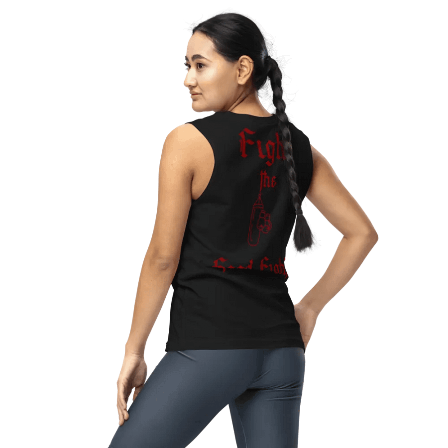 Fighter's Unisex Muscle Tank product image (8)