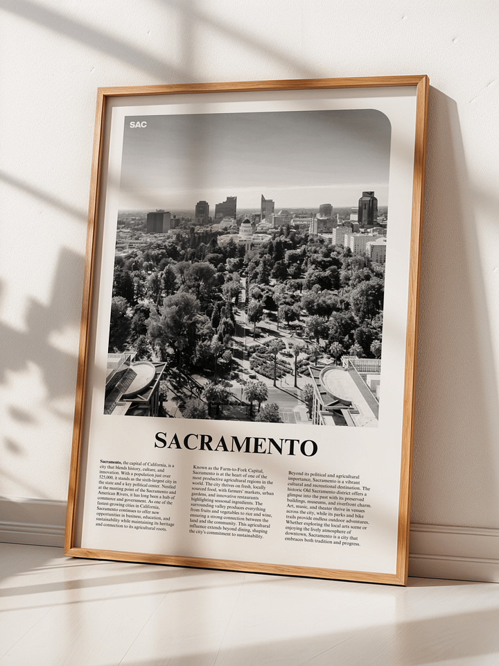 Sacramento 01 Newspaper Poster product image (4)