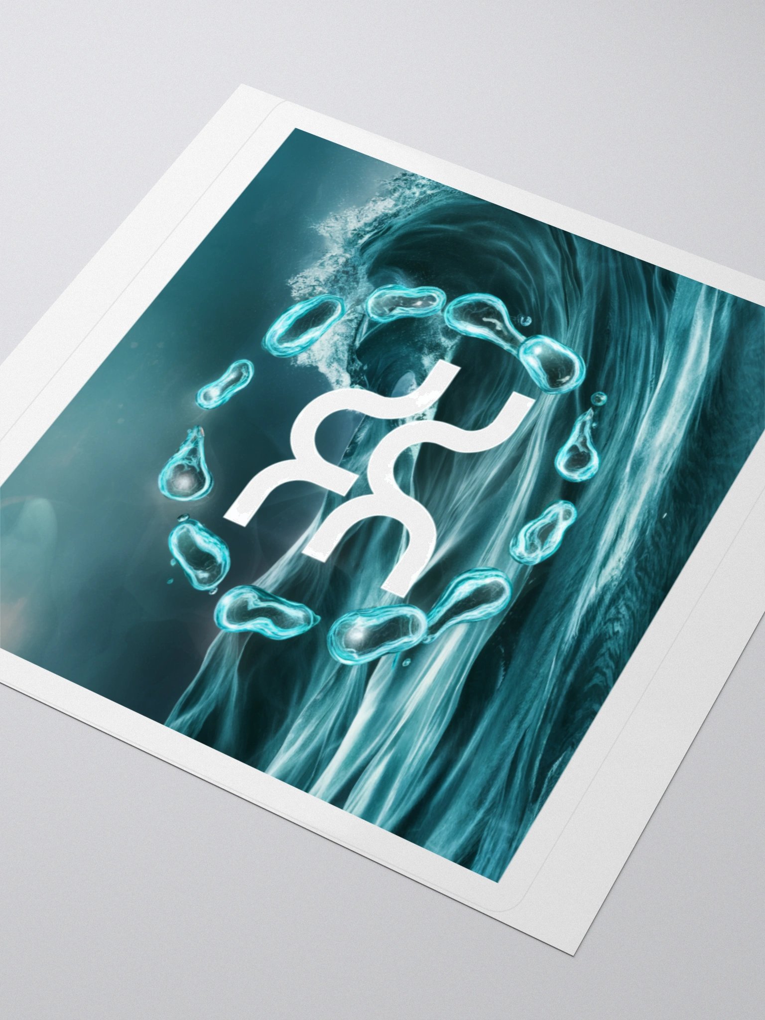 Exclusive Aquarius Zodiac Vinyl Sticker - Celestial Water-Bearer Art product image (7)
