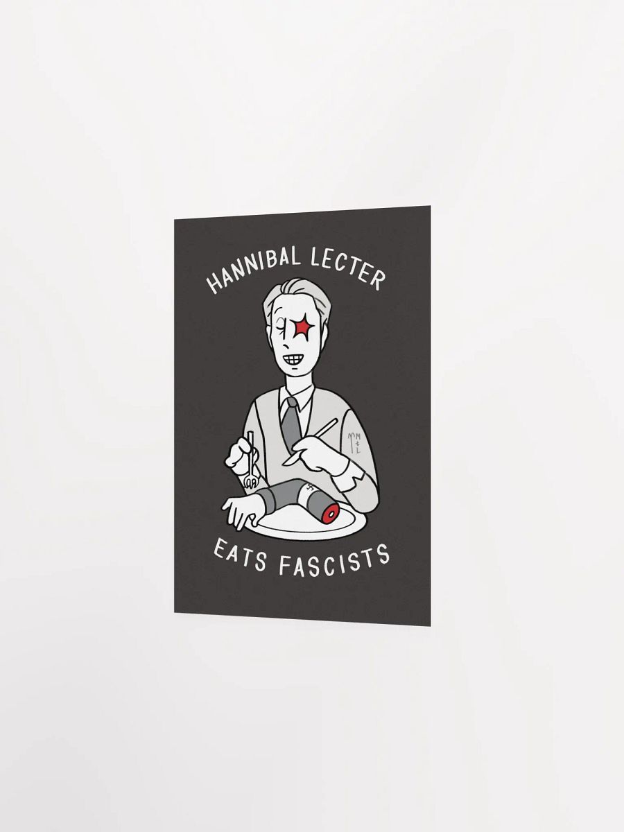 Hannibal Lecter Eats Fascists ☆ Art Print product image (2)