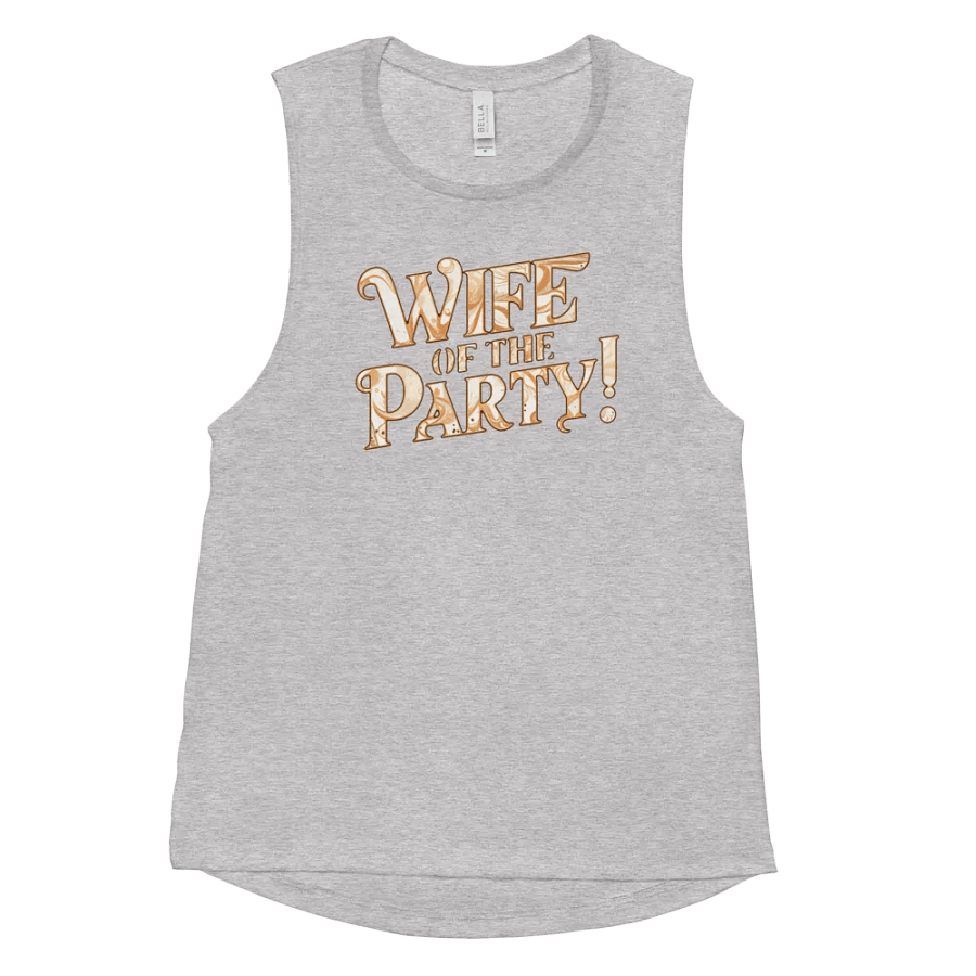 Wife of the Party flowy women's muscle tank top product image (58)