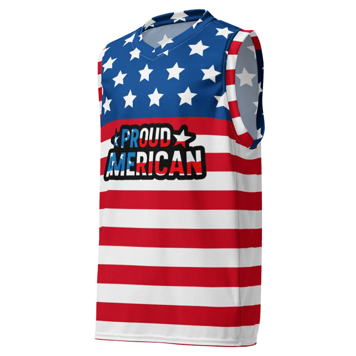 Basketball Jersey: Proud American product image (2)