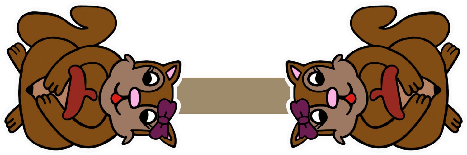 Cute Cartoon Girl Squirrel with a Bow Holding a Giant Acorn Laminated Magnetic Bookmark product image (2)
