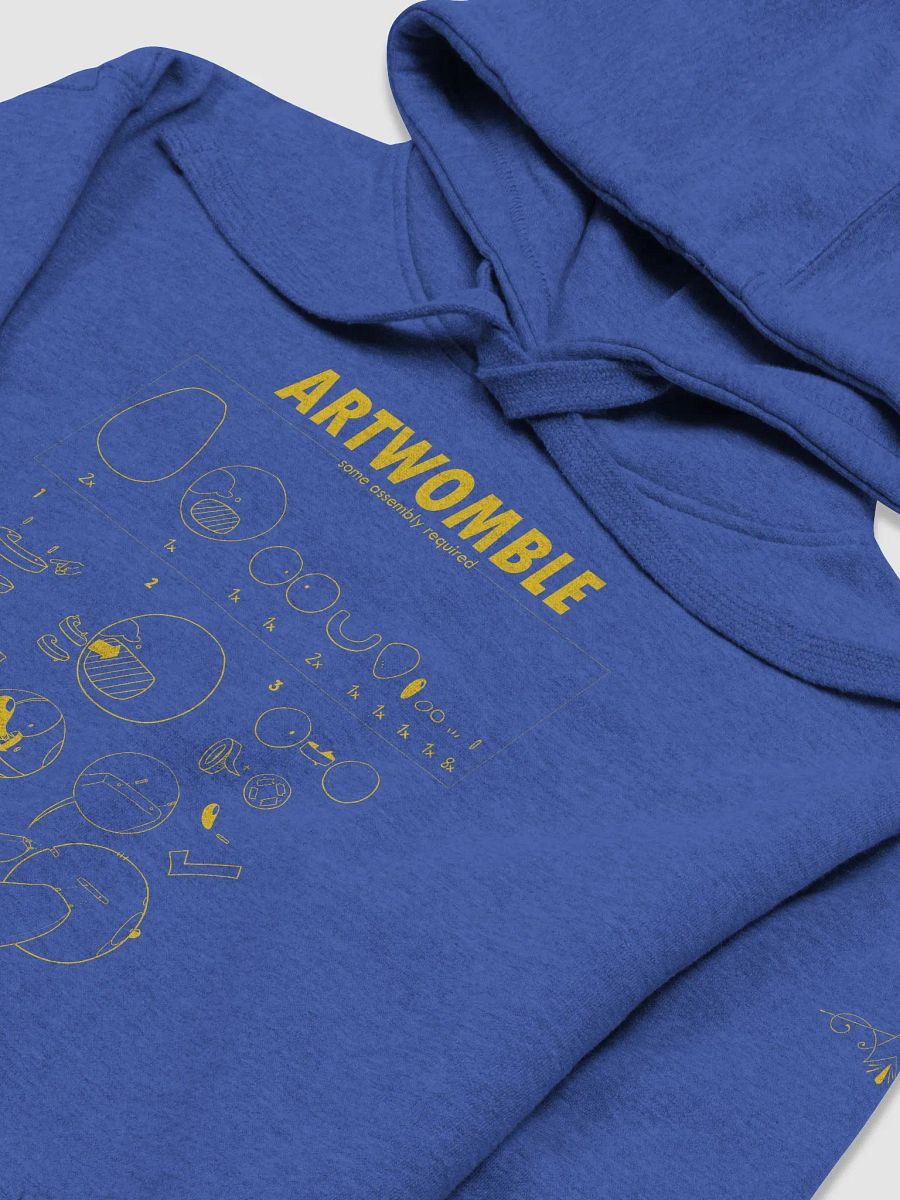 Artwomble SAR Hoodie - Yellow Design product image (3)