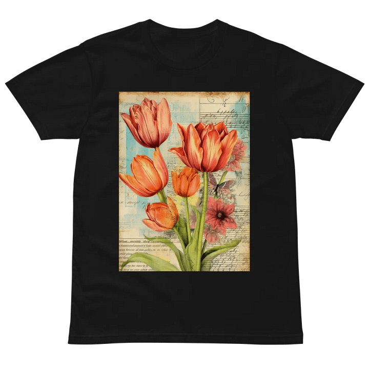 Vintage Tulip Tshirt product image (2)