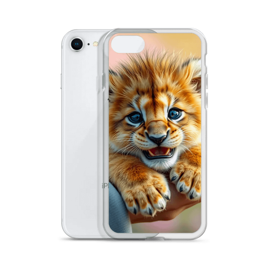 Lion Cub Blue Eyes iPhone Case product image (51)