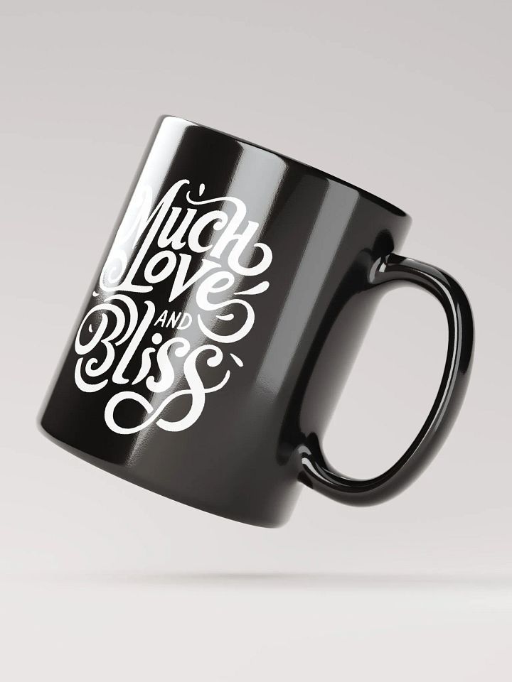 Black Glossy Mug product image (2)