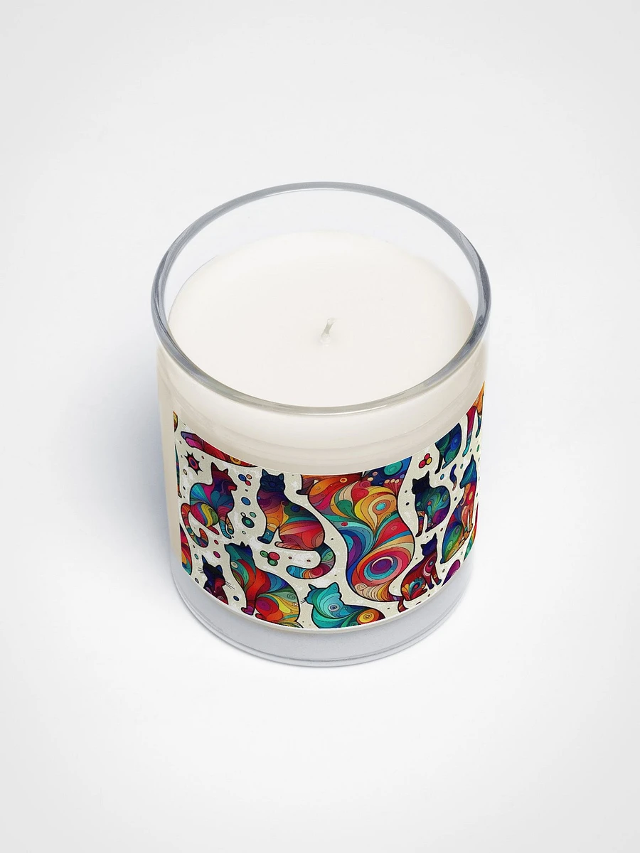 Soy Wax Candle In A Clear Glass Jar 2 product image (3)