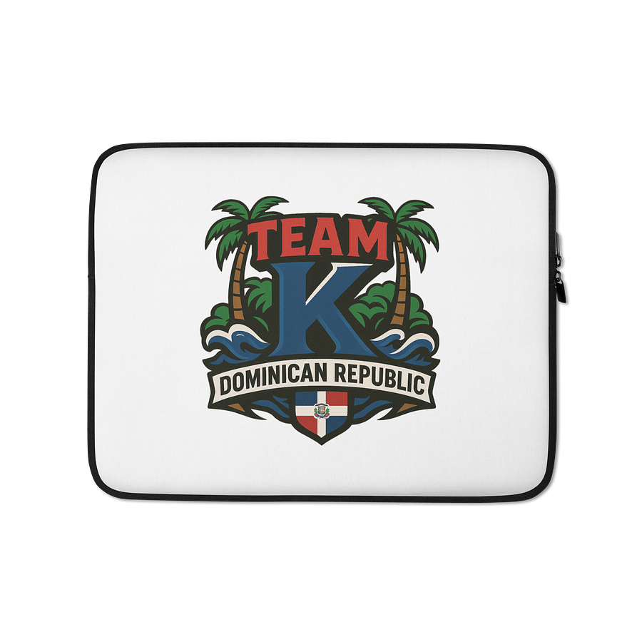 TEAM K Dominican Republic Laptop Sleeve product image (1)