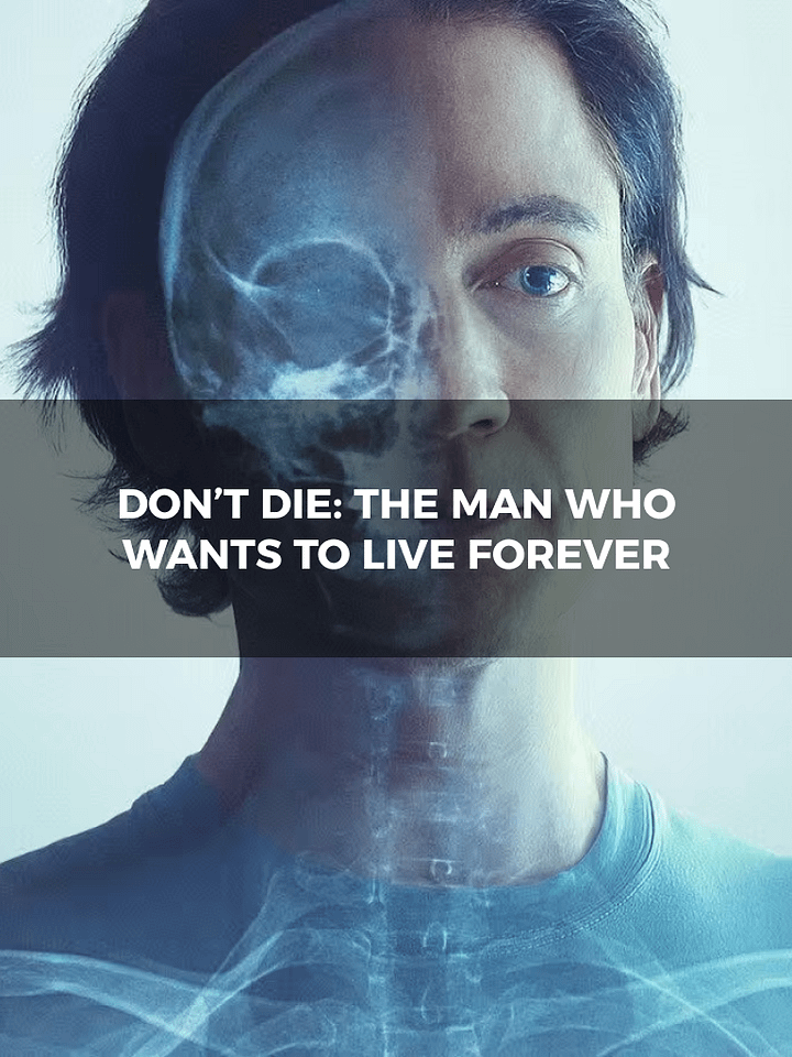 Don't die: the man who wants to live forever (C1) product image (1)