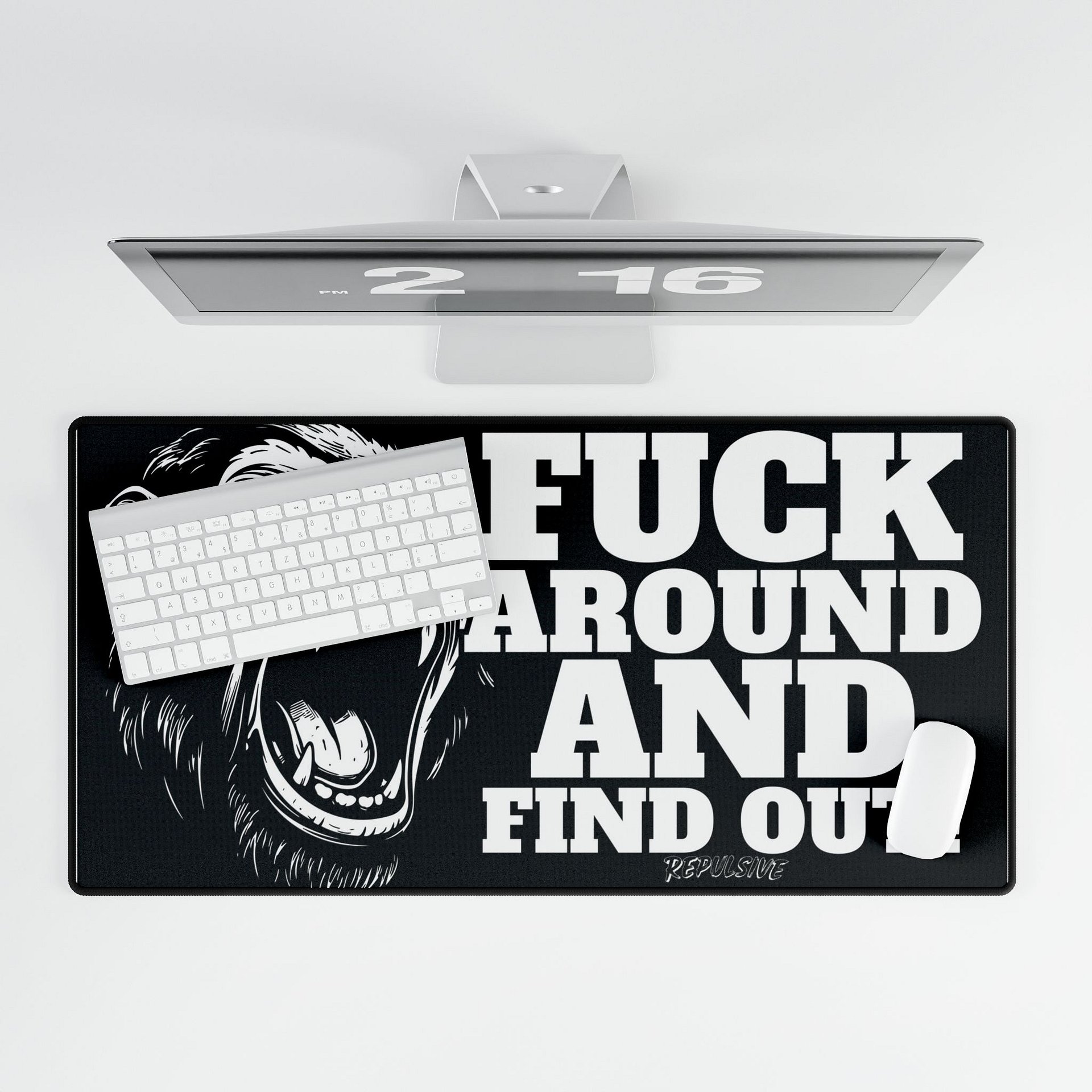 Repulsive “FAFO” - Desk Mat product image (4)