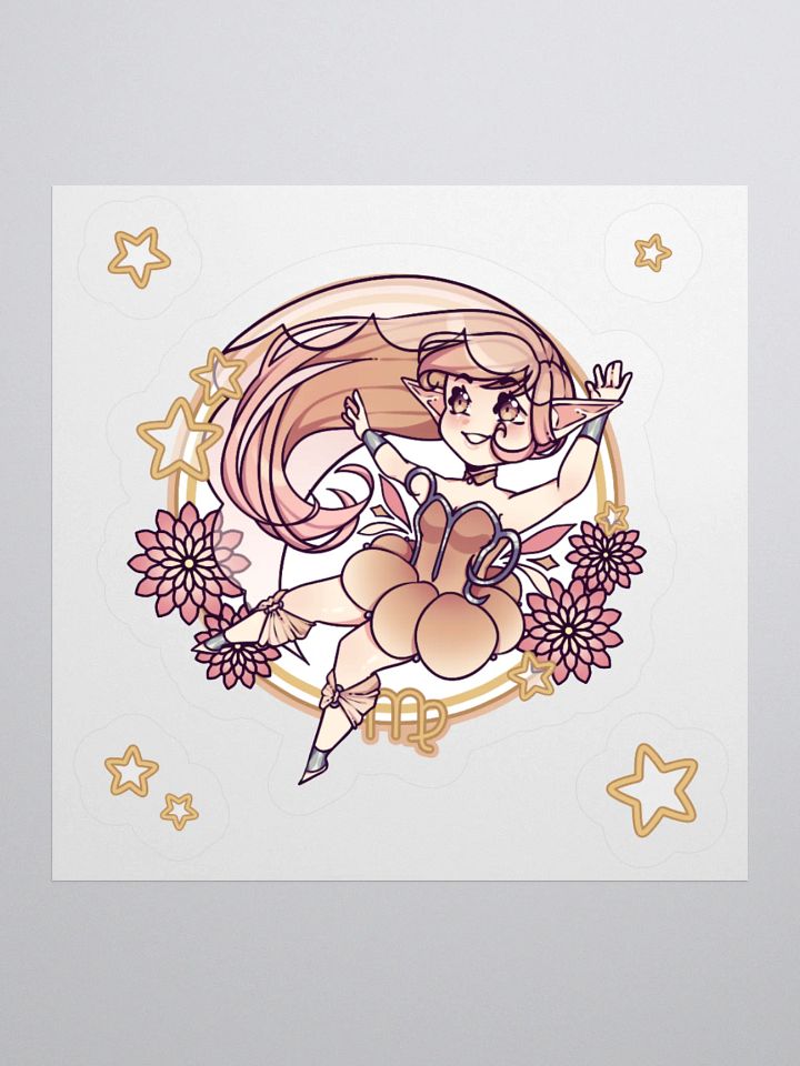 VIRGO ☆ Zodiac Chibi Sticker product image (1)