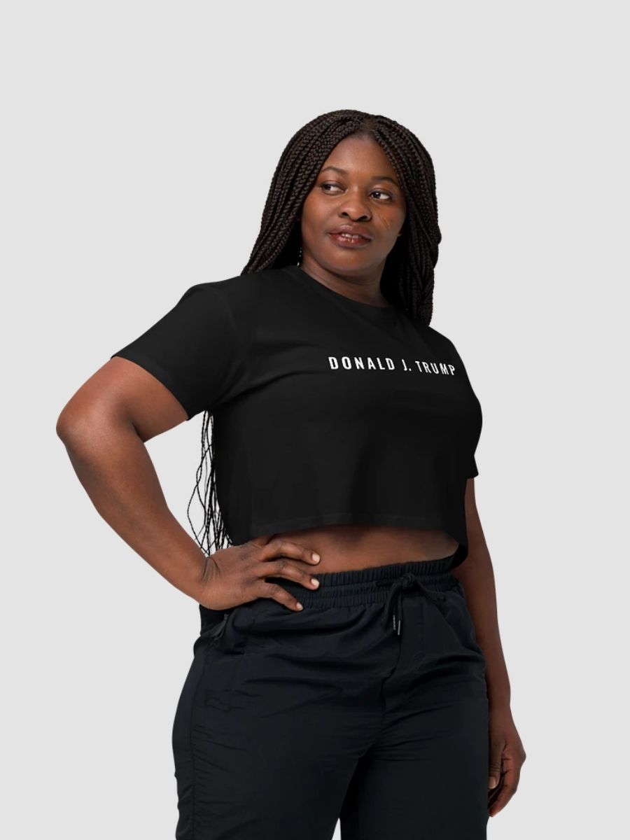 Donald J. Trump - Black Crop Top product image (5)