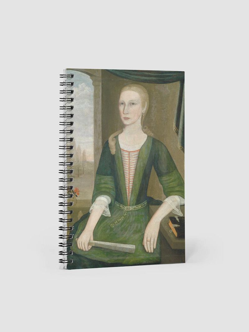 Young Lady with a Fan Notebook