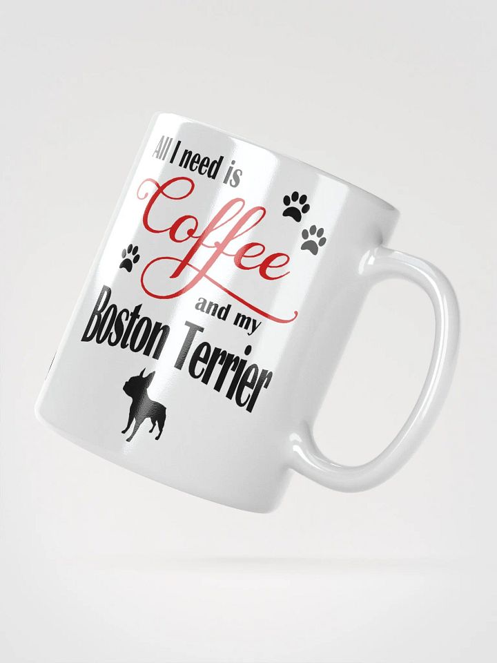 Coffee and my Boston Terrier Mug product image (2)