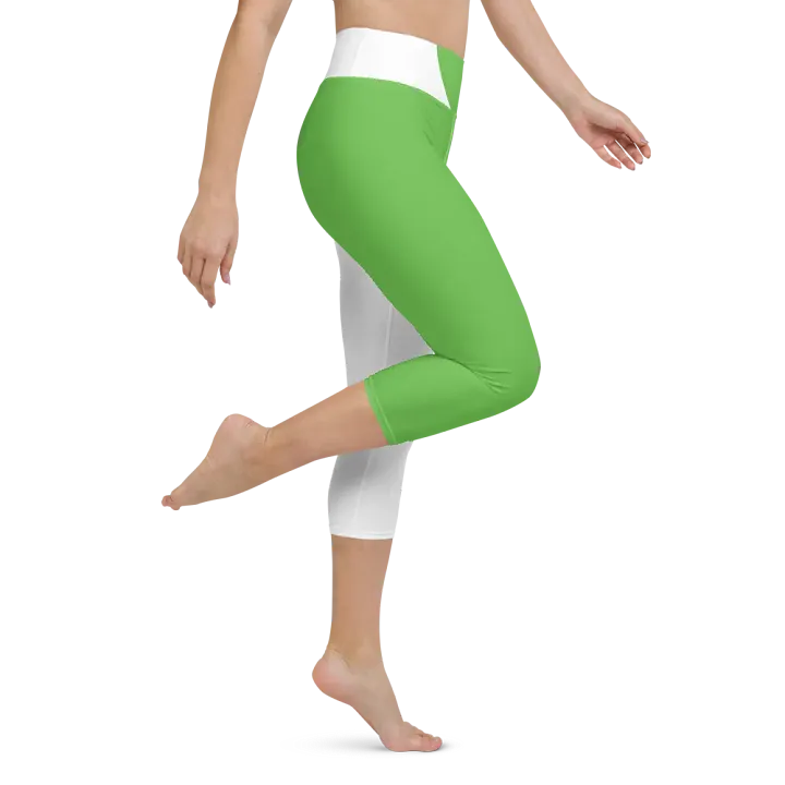 Copy of Copy of Fish Flexi Capri Yoga Leggings – 90s Vibes, Ultimate Comfort! product image (1)
