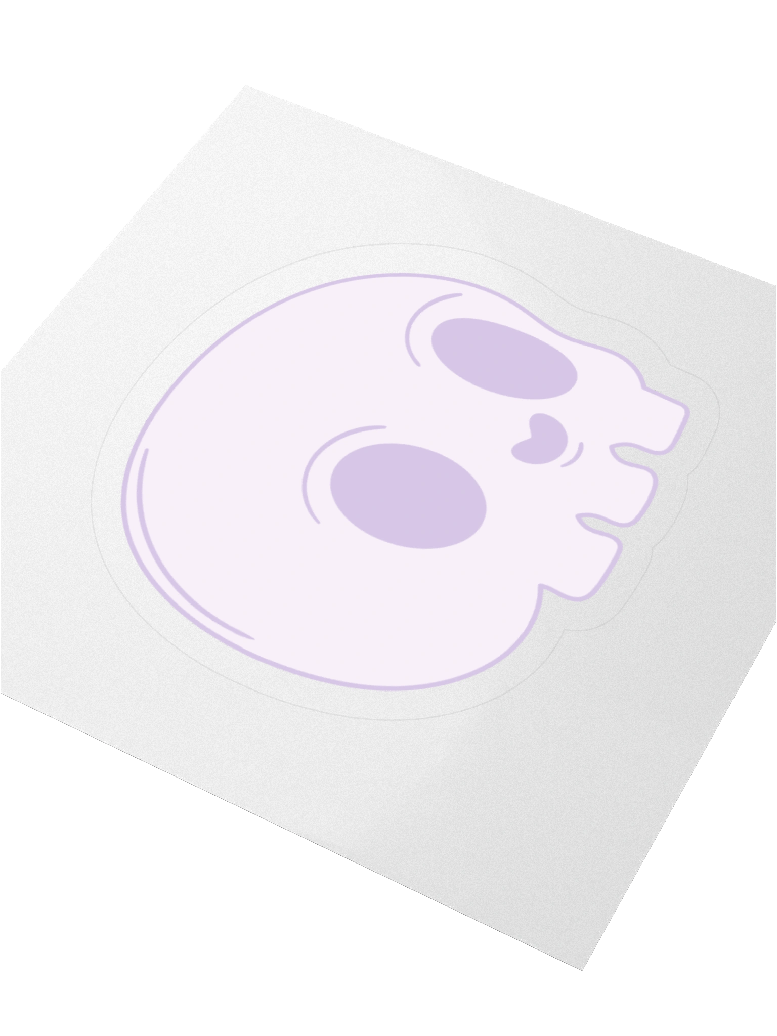 Queer Stoic Skull Sticker product image (9)