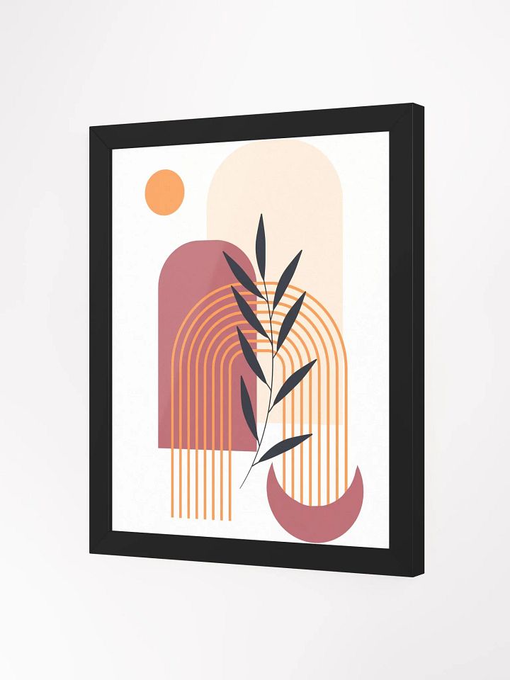 Modern Botanical Abstract Framed Poster product image (22)