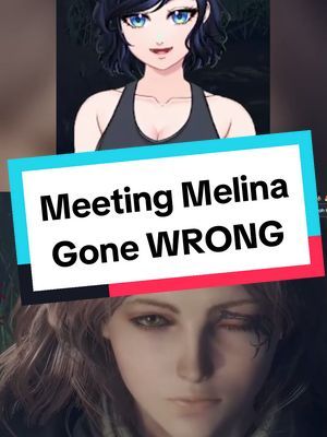 Meeting Melina went.... Well, you'll see. Thanks, Chat. #twitchstreamer #envtuber #vtuber #creatorsearchinsights #JeitoNu #eldenring #melina