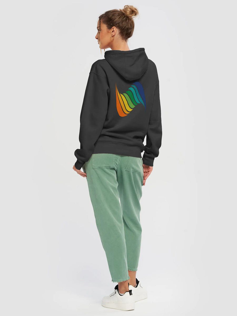 Vibrant Curves Logo Hoodie product image (6)