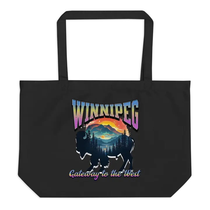 Winnipeg Gateway To The West Bison Eco Tote product image (1)
