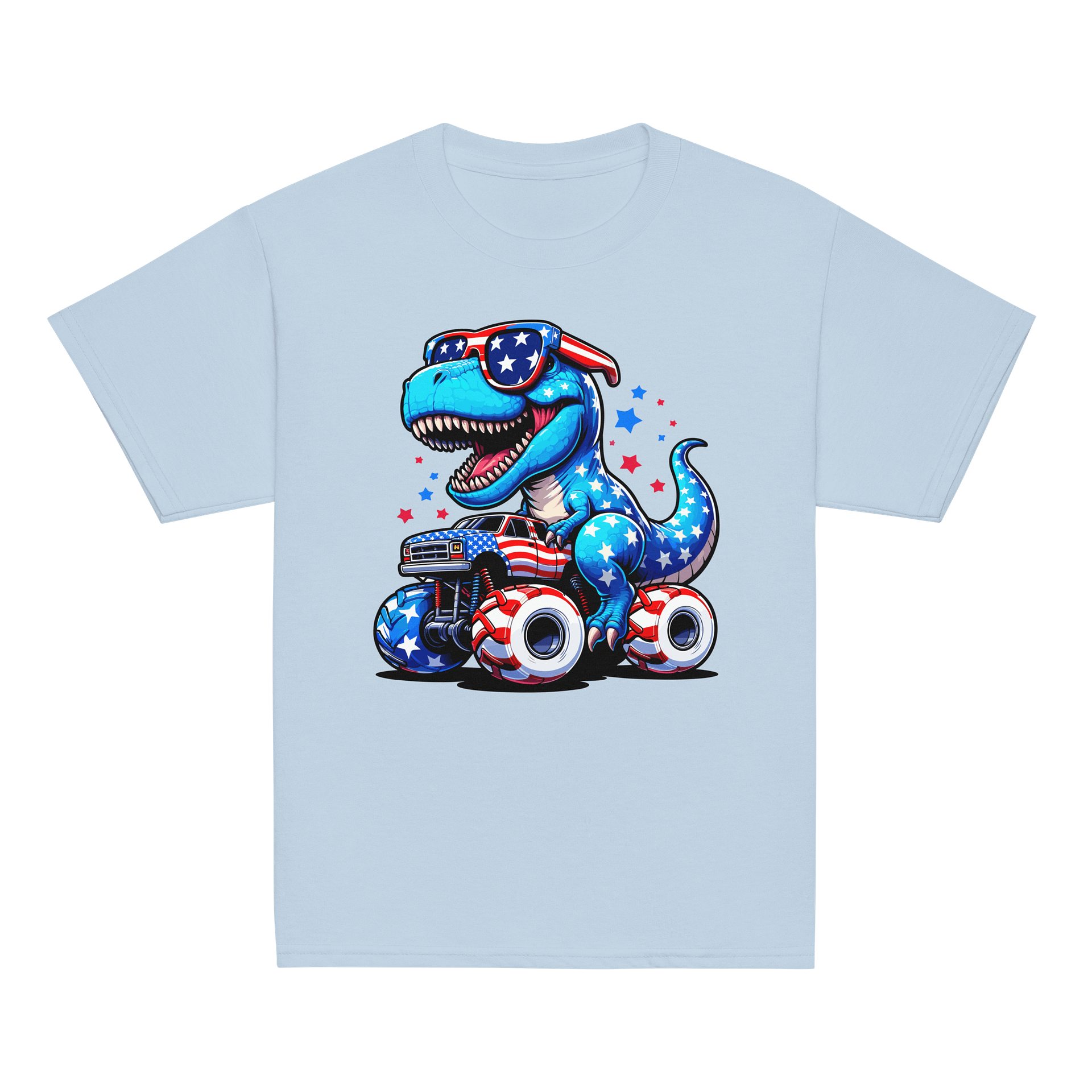 T-Rex Monster Truck Youth Tee product image (22)
