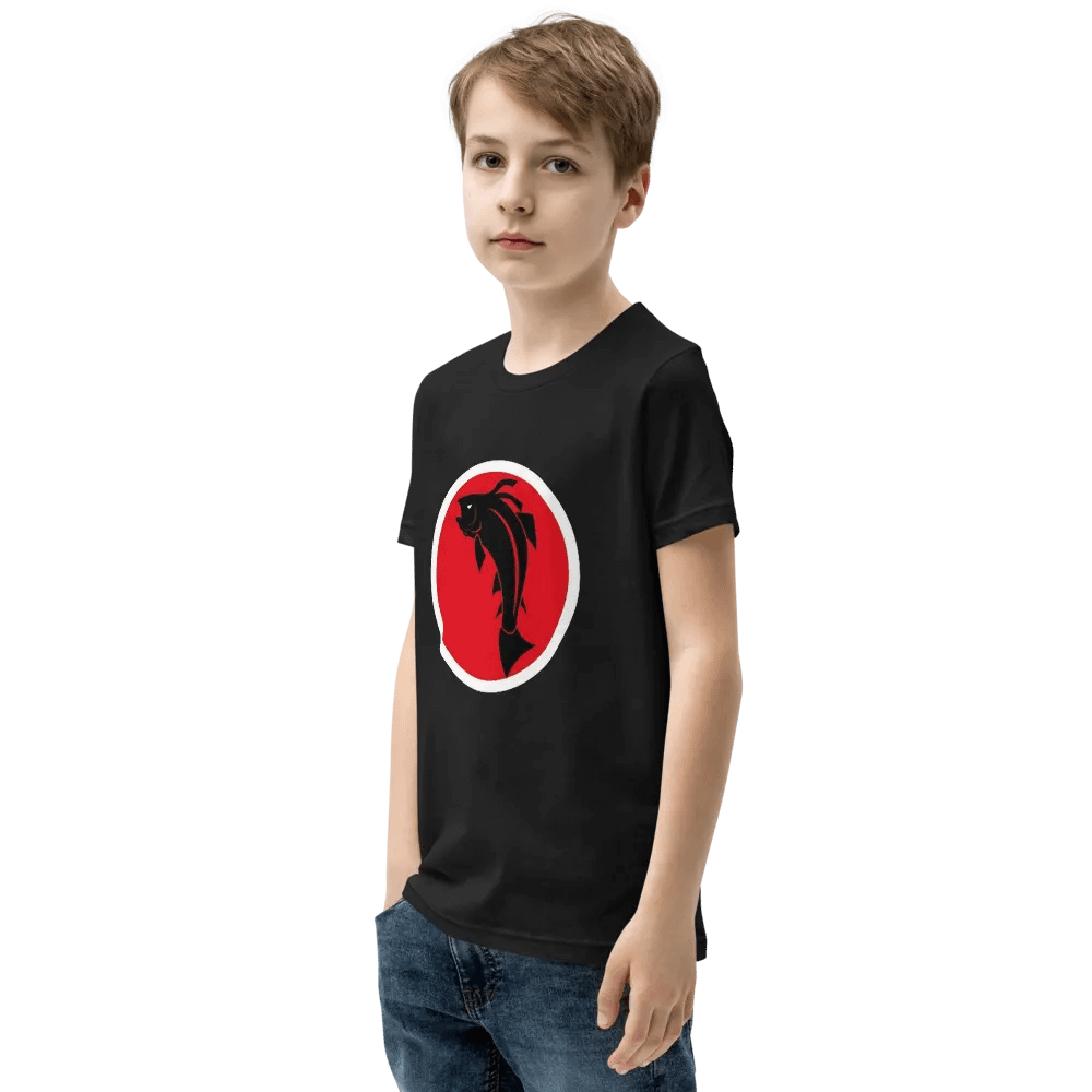 Le Shinobi Salmon Logo Youth Tee product image (3)