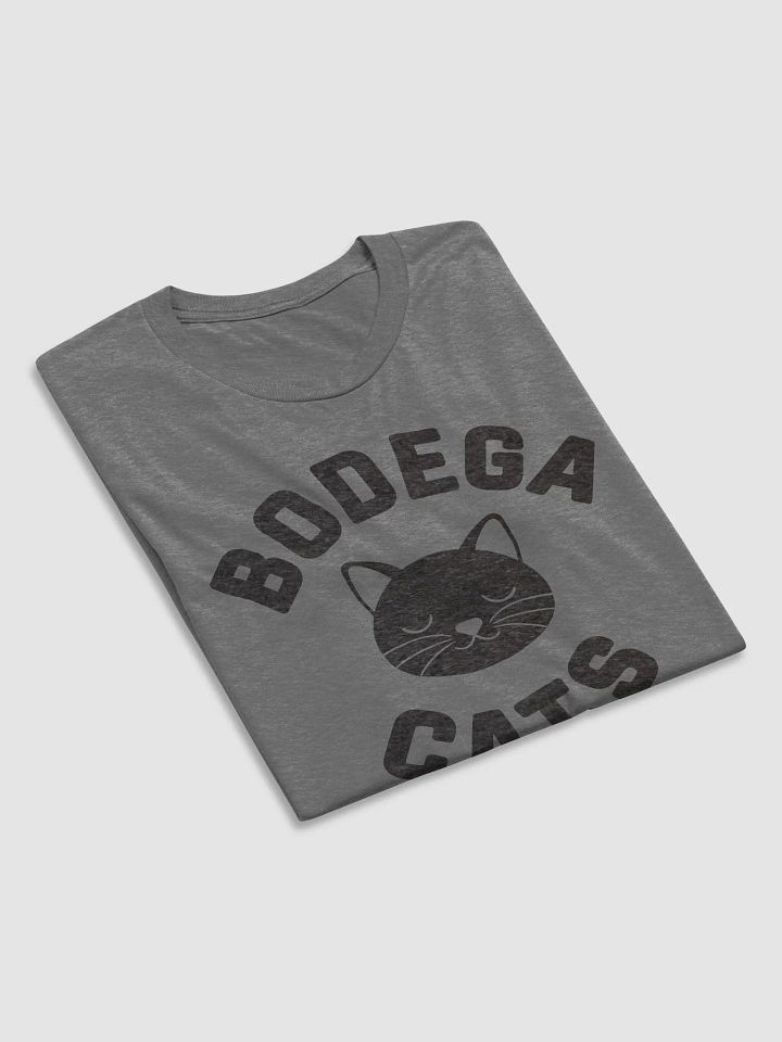 Bodega Cats // Unisex Triblend (Black Heather Text) product image (2)
