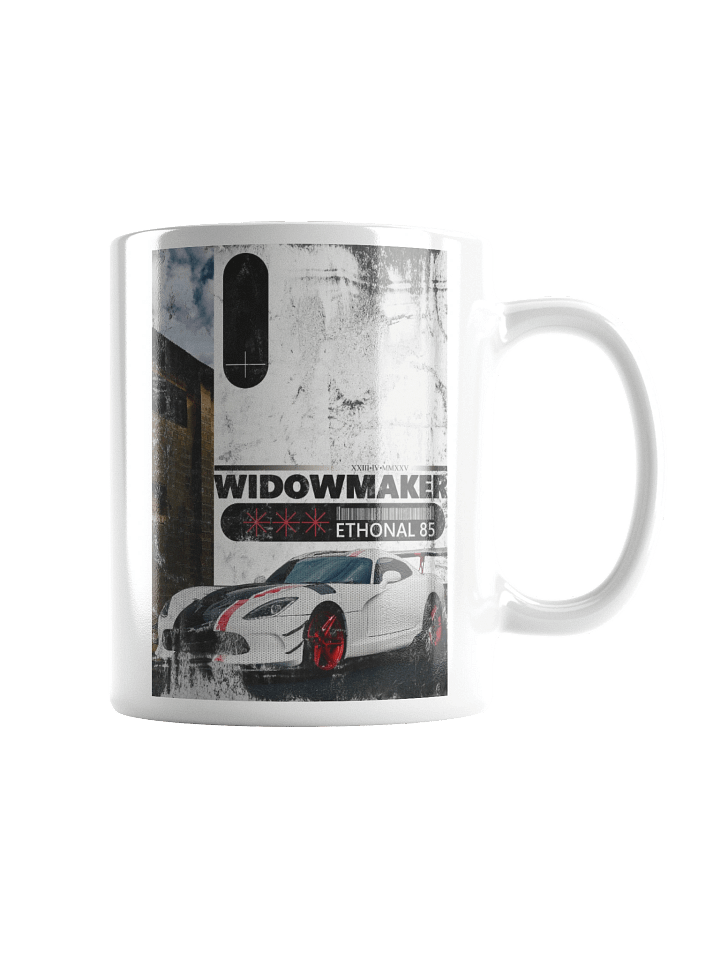 Widowmaker E85 Worn | White Glossy Mug product image (1)