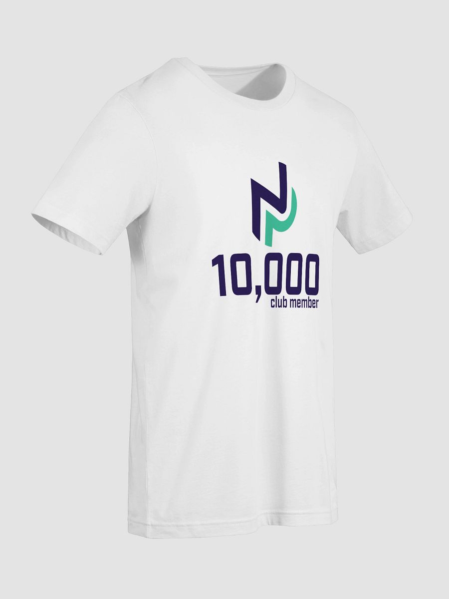 10,000 Subscribers White T-Shirt product image (9)