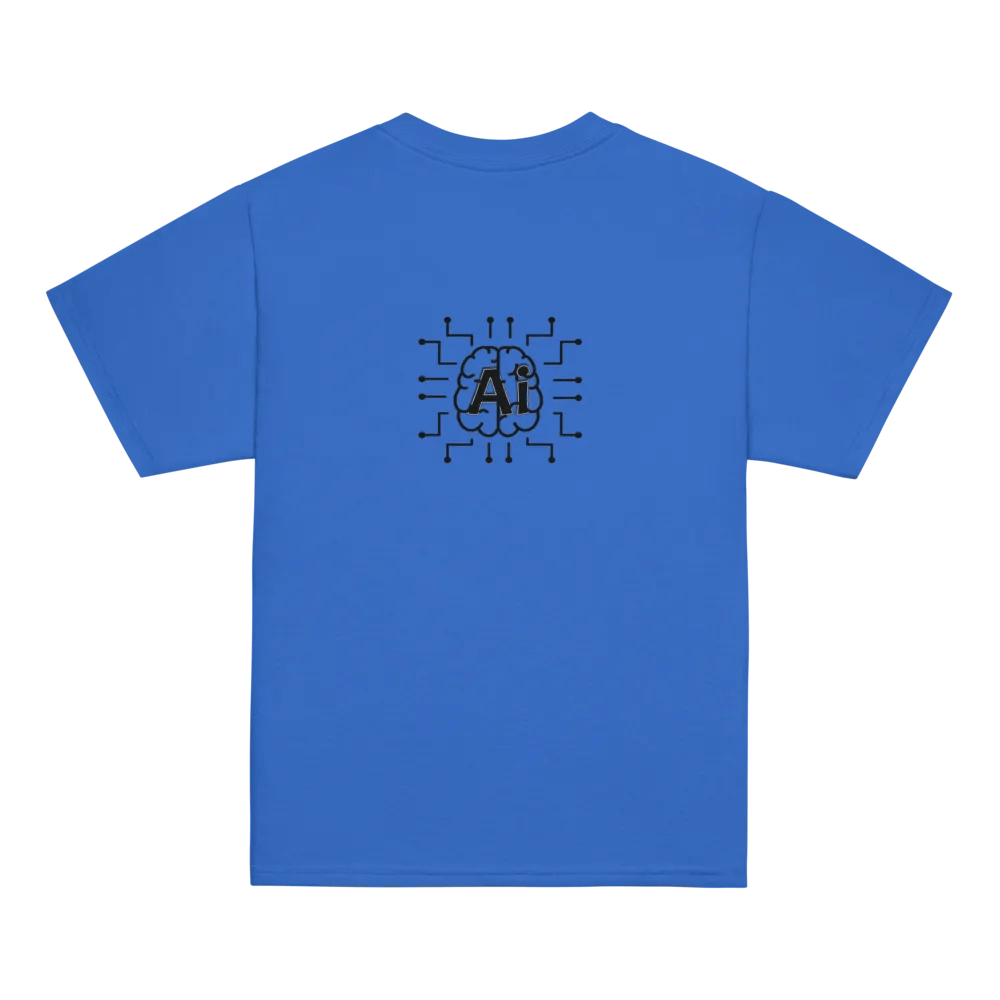 Neon AI Brain Circuit Youth Tee product image (4)