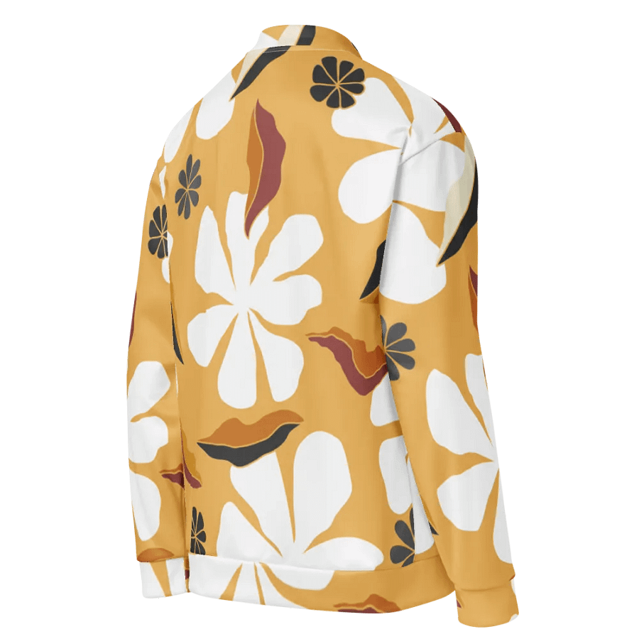 Symmetrical Floral Fusion Bomber Jacket product image (9)