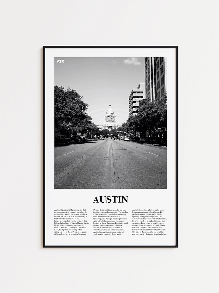Austin 03 Newspaper Poster product image (1)