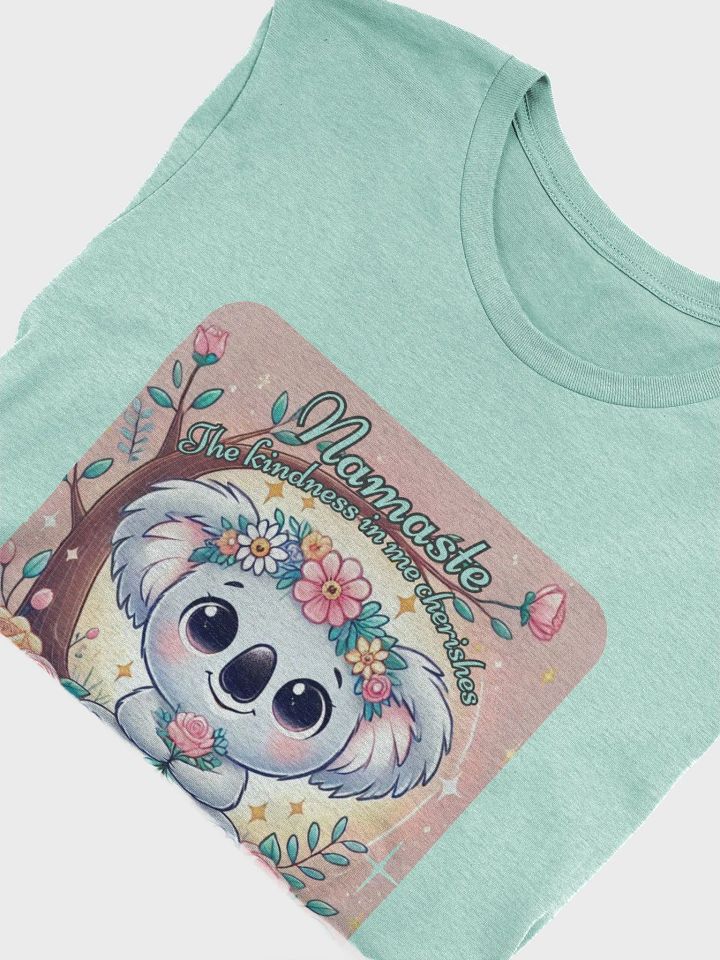 Namaste Koala (Bella+Canvas Supersoft T-Shirt) product image (2)