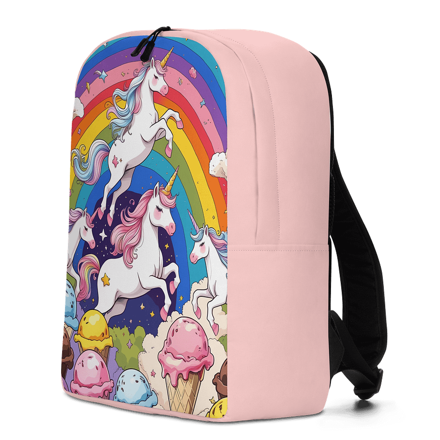 Whimsical Unicorn Dreams All-Over Backpack product image (2)