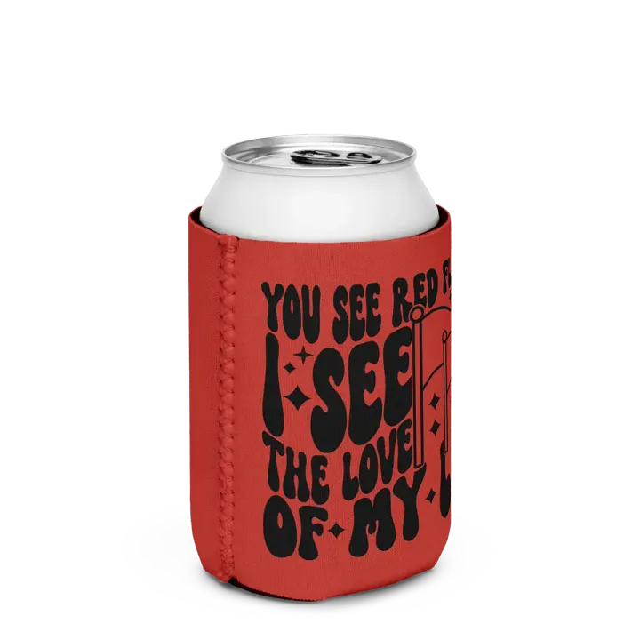 LOML (Red Flags) Koozie product image (2)