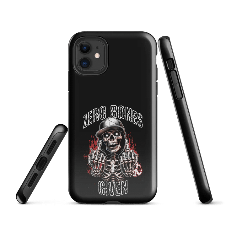 Zero Bones Given Tough iPhone® Case product image (1)