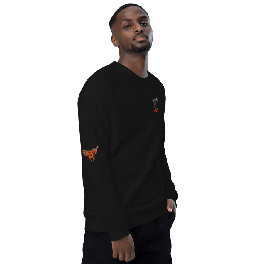 Mystic Owl Unisex Organic Sweatshirt product image (9)