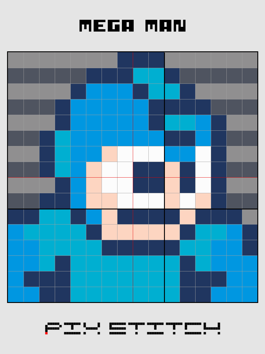 Mega Man Pixel Art product image (2)
