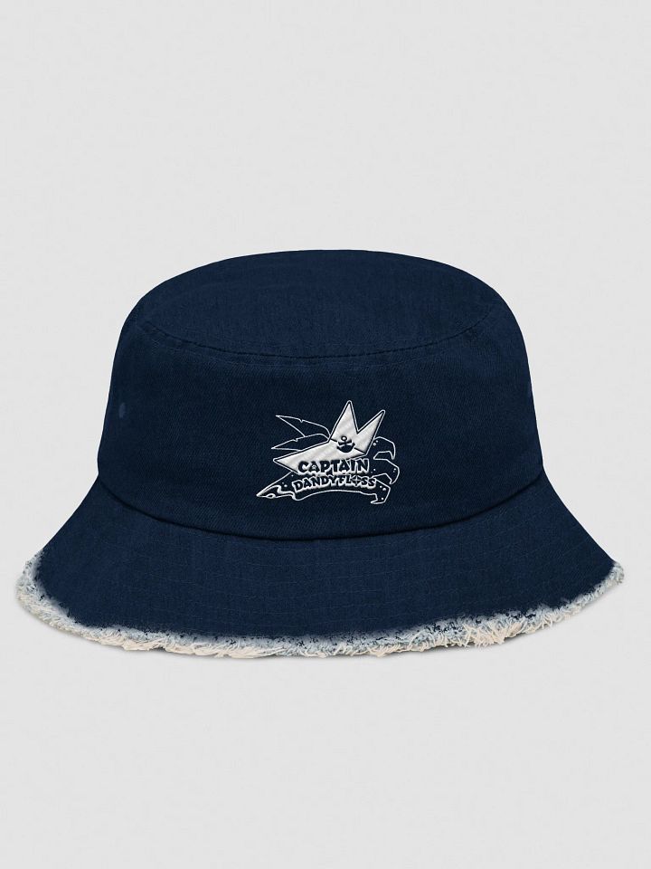 Captain Dandyfloss Logo Denim Bucket Hat product image (1)