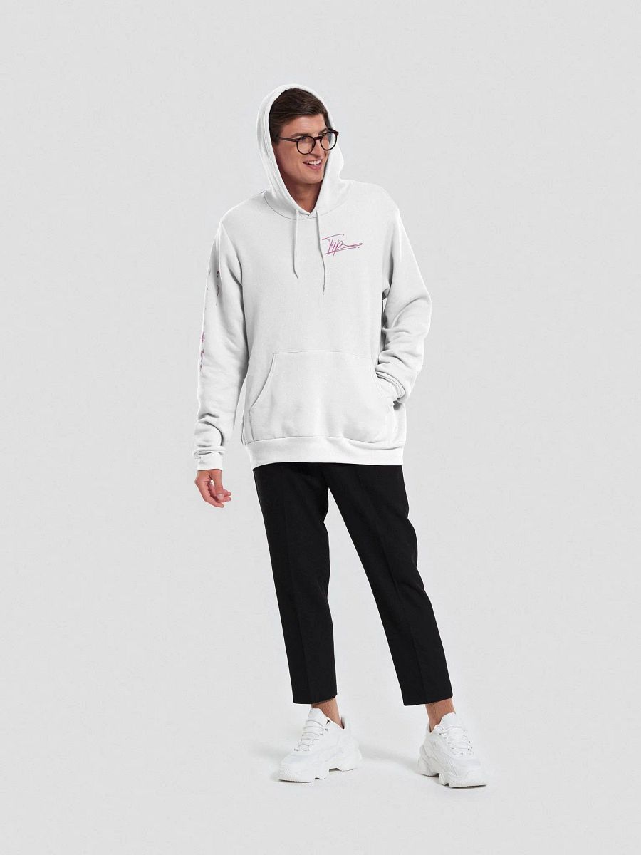 T4P Hoodie White/Violet (Bella+Canvas Supersoft) product image (5)