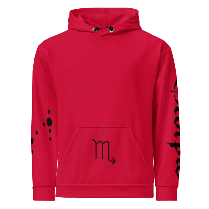 Red Scorpio Unisex Hoodie product image (1)