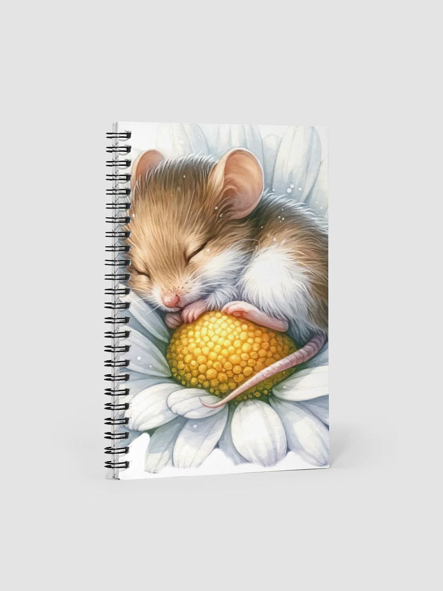Dreamy Daisy Mouse Spiral Notebook product image (3)