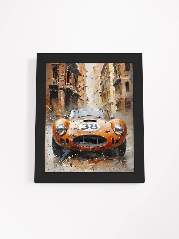 Vibrant Urban Speedster Framed Poster product image (2)