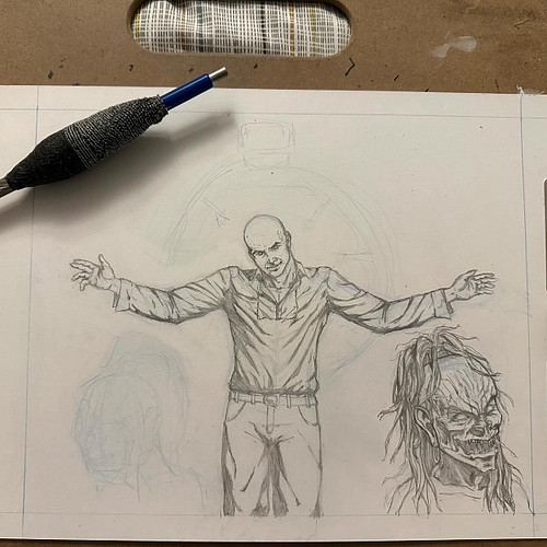 Working on a neat lil Demon Knight piece for all you Zaniacs out there. Liking it so far.

#demonknight #talesfromthecrypt #b...