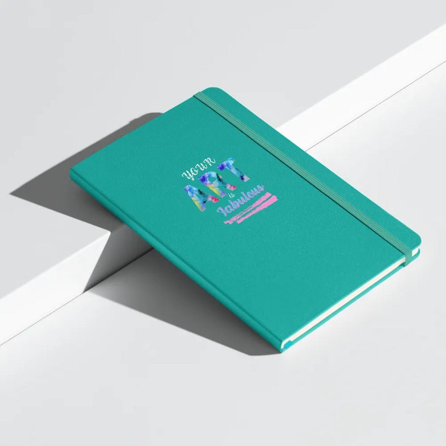 Artful Fabulous Hardcover Notebook or art students moms daughters friends art teachers product image (9)