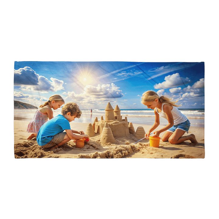 Sand Castle Beach Towel 3 product image (1)
