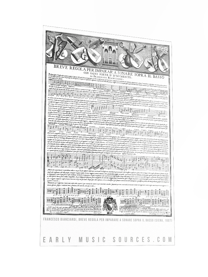Breve Regola per imparare a sonare sopra il Basso product image (2)